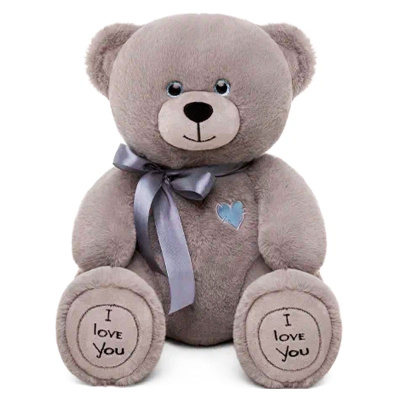 Мягкая Игрушка Медведь Фил Kult МФил/30/78-1 серый 1